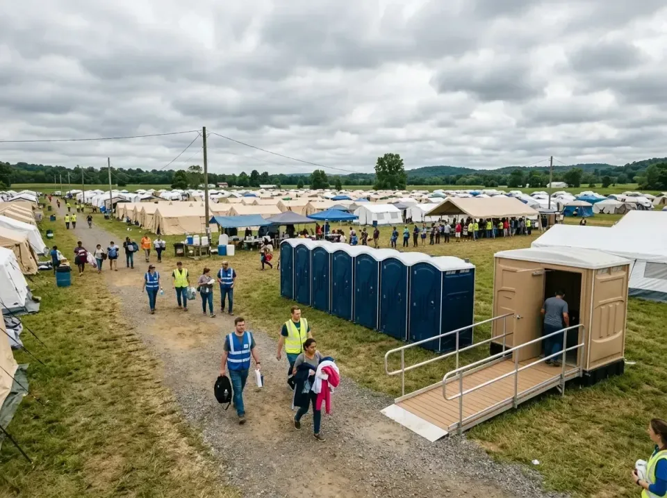 disaster-relief-camp-restrooms-010 — frequently asked questions, Dumpster & Portable Bathrooms Rental in Wind Gap, PA